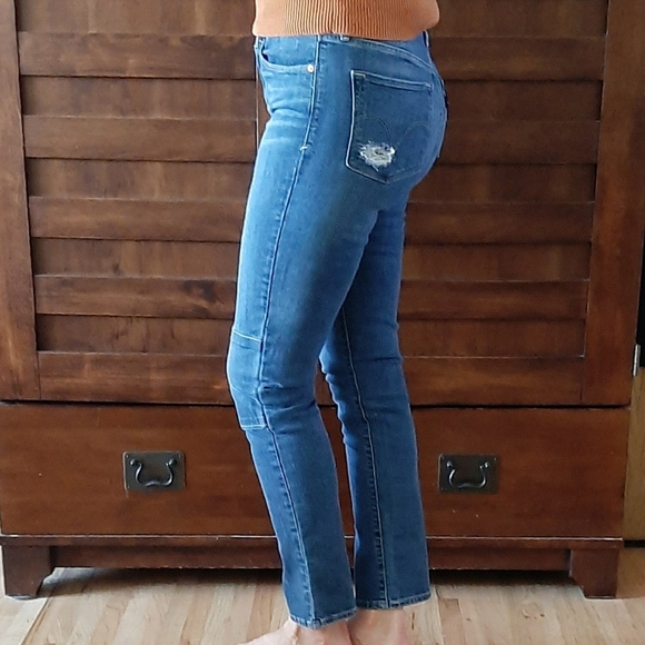Women's Levi's knee patch jeans - Picture 3 of 7